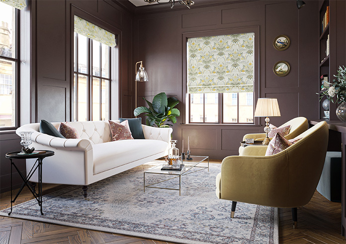 Cotswold Faux Silk, Marigold - Twist&Fit Roman Blind - Image 6